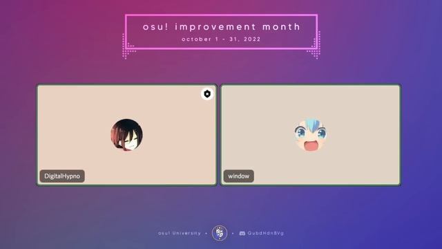 WindowLife gives his speed improvement advice ㅡ osu! Improvement Month смотреть онлайн