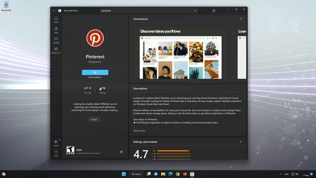 Pinterest app Not Working or Not Opening on Windows 11 / 10 смотреть онлайн