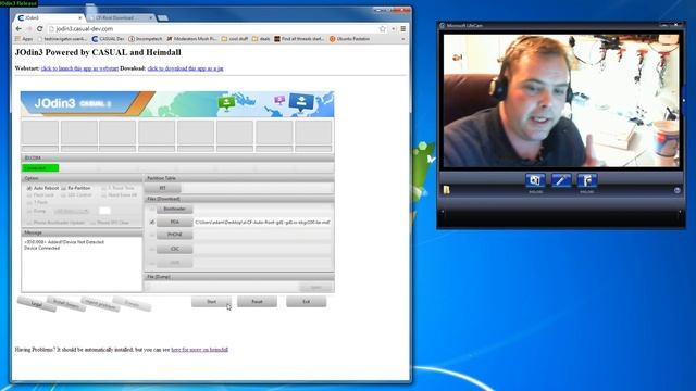 Web-based JOdin3 CASUAL -- Odin for Mac and Linux смотреть онлайн