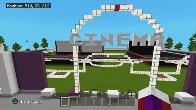 Minecraft Movie Theater Tutorial Part 1 смотреть онлайн