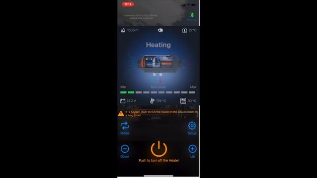 Diesel Heater Bluetooth App Demonstration - NEW "UNLOCKED" VIDEO LINKED IN DESCRIPTION смотреть онлайн