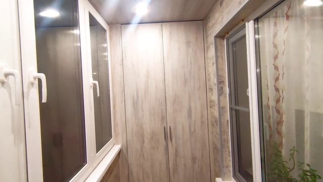 Шкаф на балкон Истра г.Дедовск/Мебель на балкон/Шкаф от пола до потолка/Установка встроенной мебели смотреть онлайн