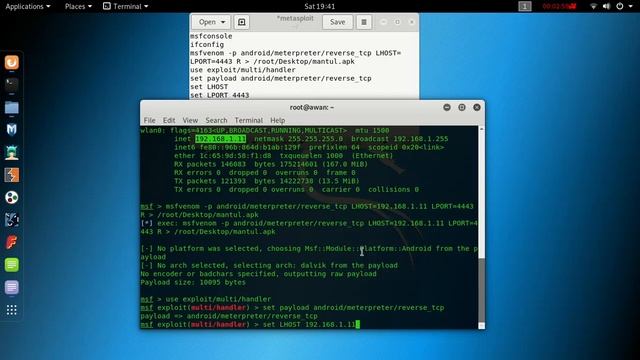 Hack Android using Metasploit Kali Linux смотреть онлайн