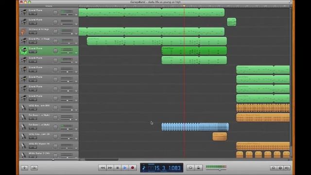 Dada Life - Happy Violence (Garageband Tutorial) [Download Project] смотреть онлайн