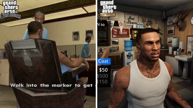 GTA San Andreas : Original vs Definitive Edition - Early Comparison смотреть онлайн