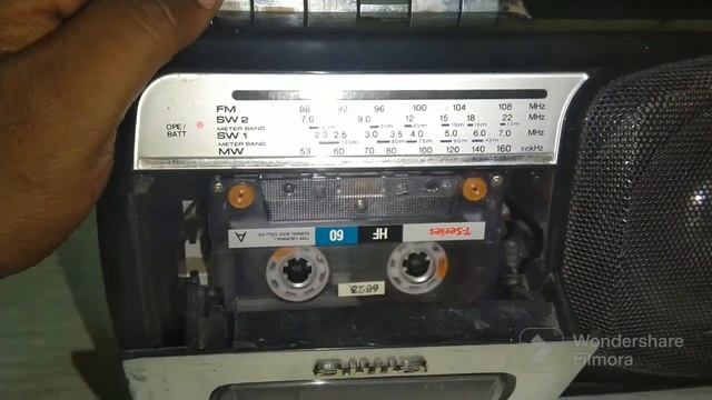 AIWA -RM55SH RESTORATION. SUPER SOUND. RADIO CASSETE PLAYER. #cassetterecorder #radio #oldisgold