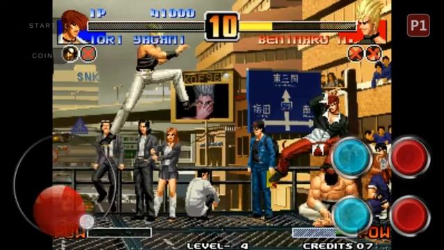 Android Mame Emulator Super Arcade King of Fighters 96, The(Anniversary Edition, Hack) Game Play смотреть онлайн