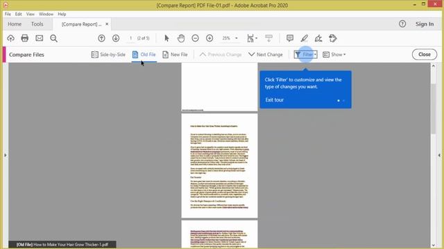 How to Compare Two PDF Files with Adobe Acrobat Pro 2020 смотреть онлайн
