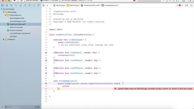 Change App Icon Programmatically in swift | Hindi смотреть онлайн