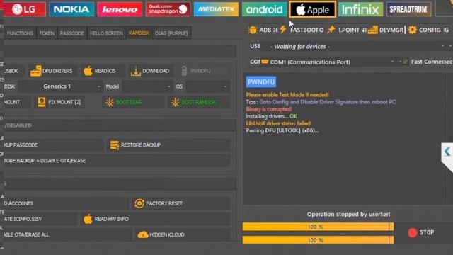 iPhone 7 bypass unlock tool full guide by easy GSM solution смотреть онлайн