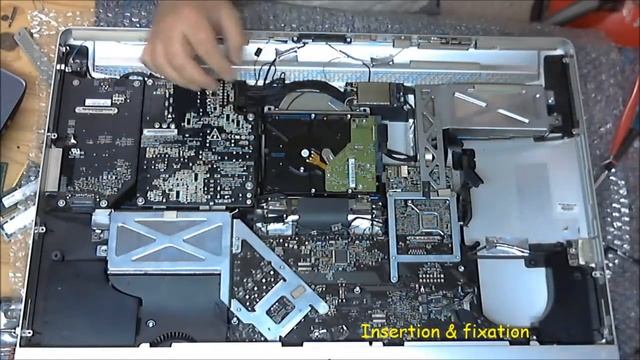 iMac 2009 27 pouces remontage disque dur смотреть онлайн