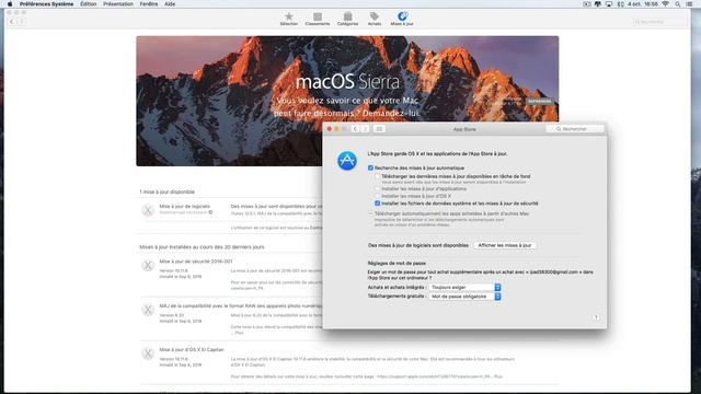 Astuce: comment faire pour désactiver les mises à jour automatiques App Store sur MacbookPro et iMa смотреть онлайн