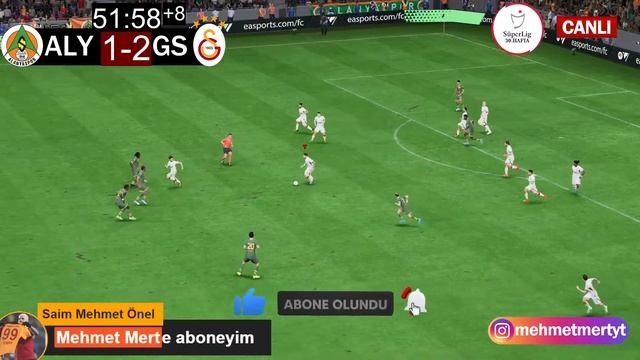 GALATASARAY ALANYASPOR MAÇI CANLI İZLE смотреть онлайн