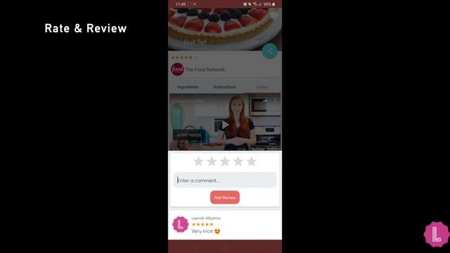 Recipes - Cookbook App for Android смотреть онлайн