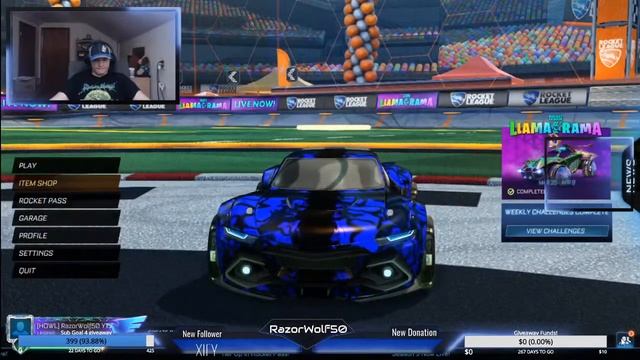 Rocket League Giveaway at 425 subs! ( Channel Revive) смотреть онлайн