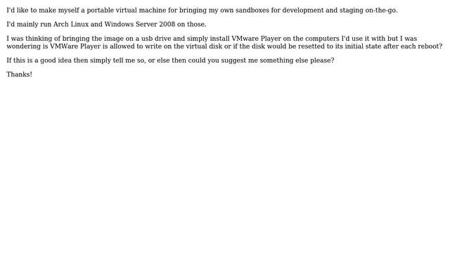 Portable Virtual Machine (2 Solutions!!) смотреть онлайн