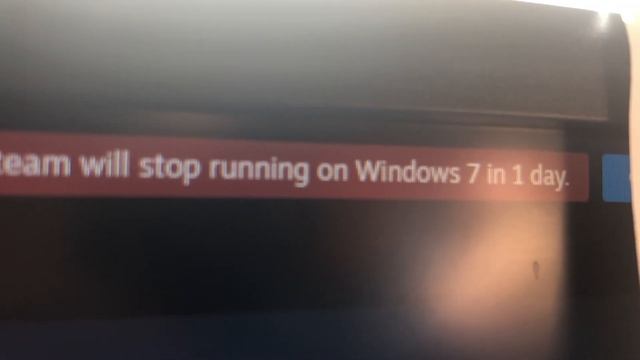 steam will stop running on windows 7 in 1 day смотреть онлайн