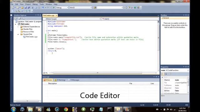 Brief Reveiw of Microsoft Visual C++ 2010 Express смотреть онлайн