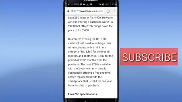 Lava Z50 go edition Android Oreo (Hindi) смотреть онлайн