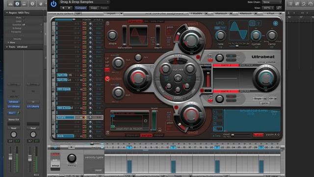 Logic Pro X - Video Tutorial 52 - Ultrabeat (PART 2) Drum Synthesis смотреть онлайн