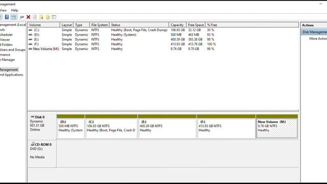 Delete hard disk Partition Windows 10 смотреть онлайн