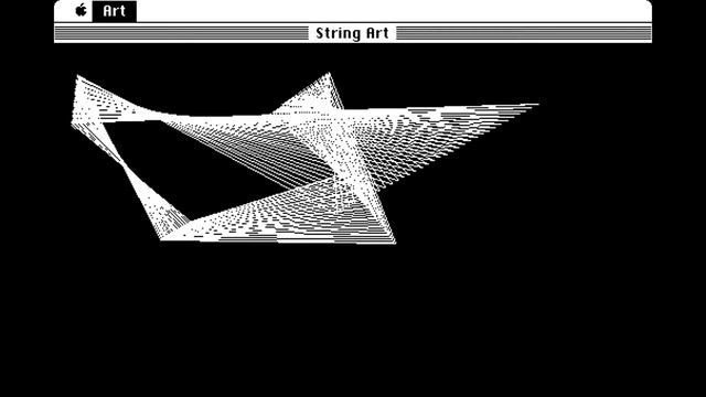 Apple Macintosh - Mind Over Mac - String Art (1984) Think Educational Software смотреть онлайн