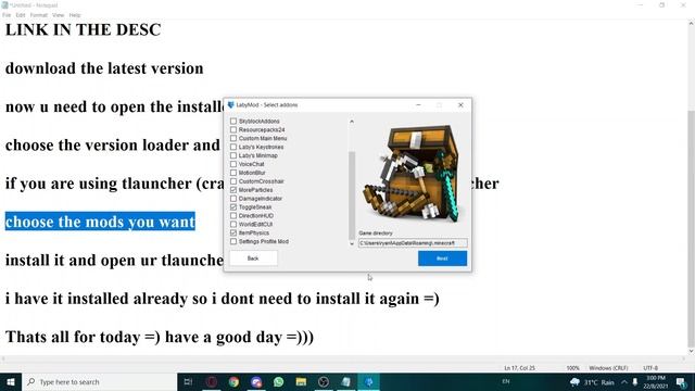 How to install Labymod Client (FPS boost) смотреть онлайн