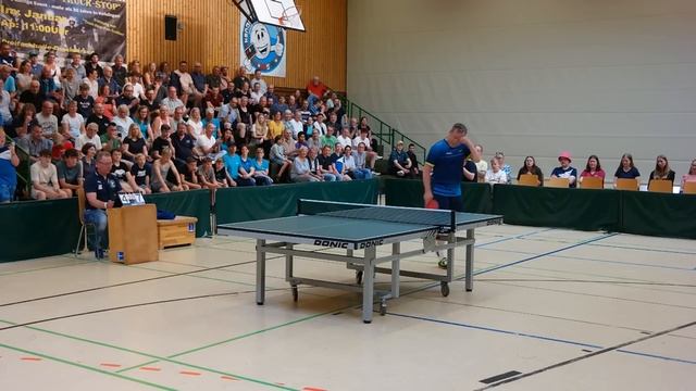 Jan-Ove Waldner vs. Matti von Harten | 75 Jahre TTC Drochtersen | 09.06.2023 смотреть онлайн