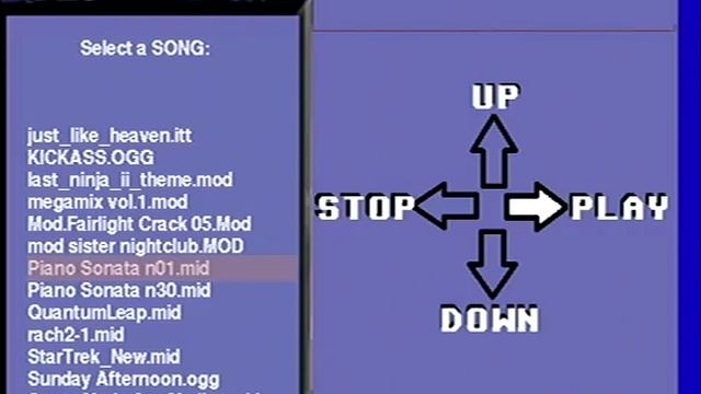 Dreamcast homebrew DREAM MIDI 1 0 Media player By Ian Micheal смотреть онлайн