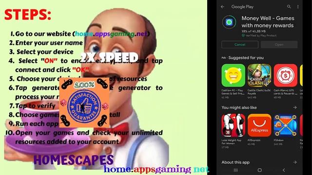UPDATED Homescapes Hack/Cheat 2021 Tutorial|Get free Stars and Coins iOs/Android Work 100% смотреть онлайн