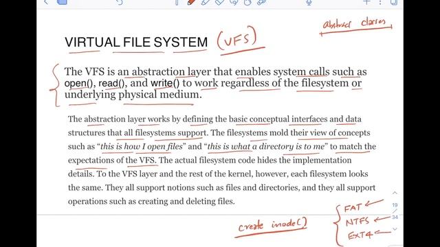 Part 7: Operating System Tutorial | File System Management | Virtual File System смотреть онлайн