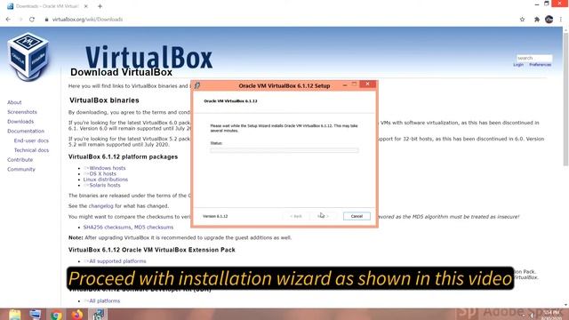 How to Install VirtualBox on Windows 10 | Virtualbox Installation смотреть онлайн