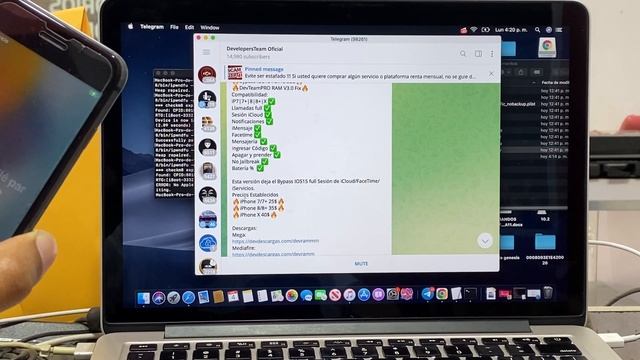 BYPASS iOS 15 CON SEÑAL UNTETHERED FIX iSERVICES - BYPASSCODE SIN JAILBREAK DevTeamPro RAM 3.0 смотреть онлайн
