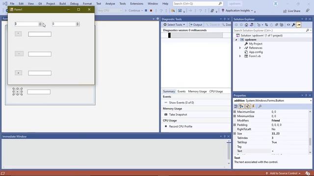 numericupdown in .NET Programming easy and short video. смотреть онлайн
