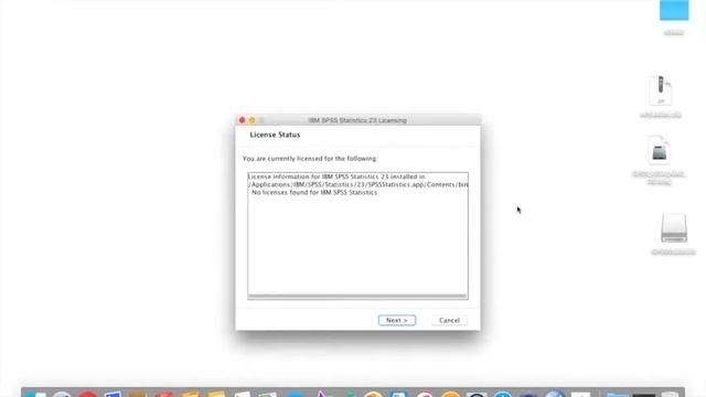IBM SPSS Installation for MAC OS смотреть онлайн