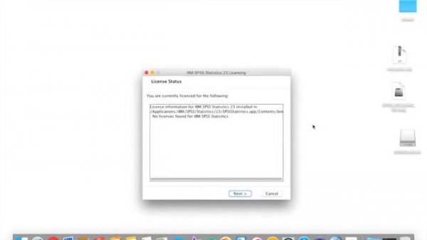 IBM SPSS Installation for MAC OS