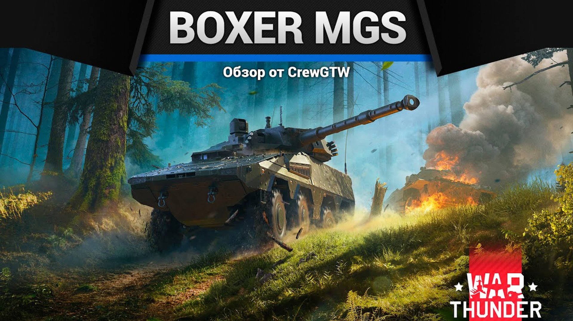 Больше Мауса BOXER MGS в War Thunder| Crewgtw
