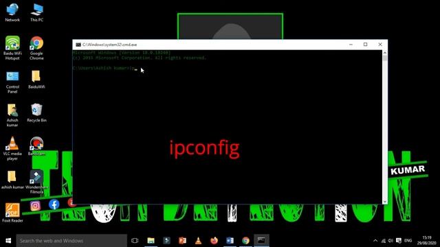 How to find IP address computer and laptop with cmd | Computer me ip address kaise pata kaere смотреть онлайн