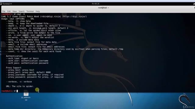 Video 75: Cewl Password Attack tool in Kali Linux | Kali Linux | Password Attacks смотреть онлайн