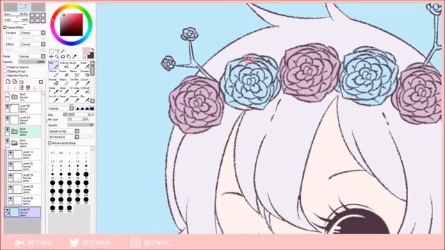 SPEEDPAINT: Commission FBSchin「Paint Tool Sai 」 смотреть онлайн