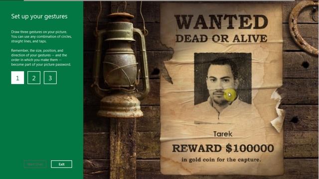 Windows 8 Picture Password Preview [Arabic] смотреть онлайн