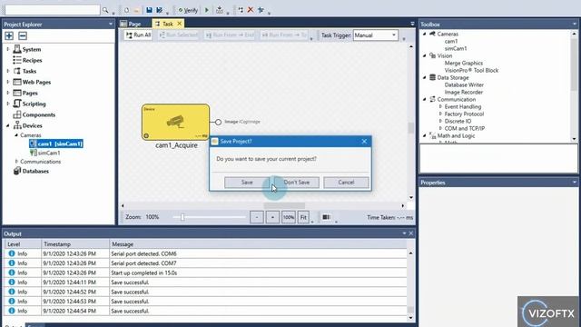 01-01 Cognex Designer VisionPro Basics - Designer Project Creation EN