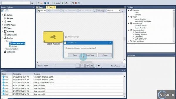 01-01 Cognex Designer VisionPro Basics - Designer Project Creation EN