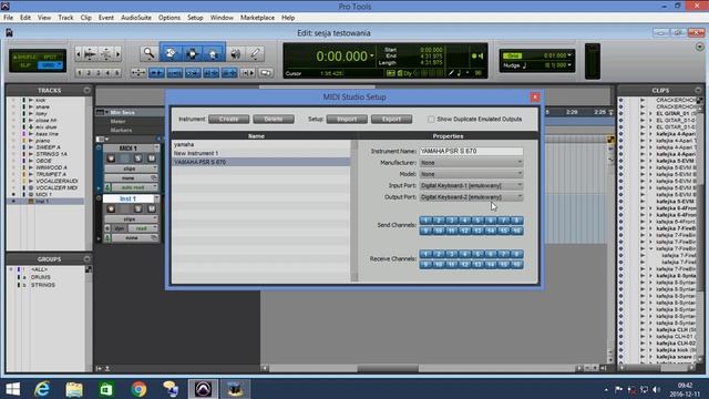 MIDI SETUP IN PRO TOOLS WINDOWS EN смотреть онлайн