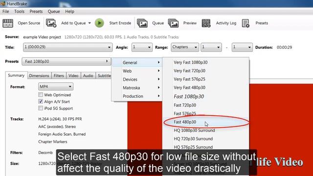 Handbrake (Video converter and compression) смотреть онлайн