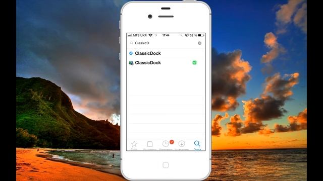 Возвращаем дизайн ios6 в 7 #4:Твики ClassicDock & ClassicBadges смотреть онлайн