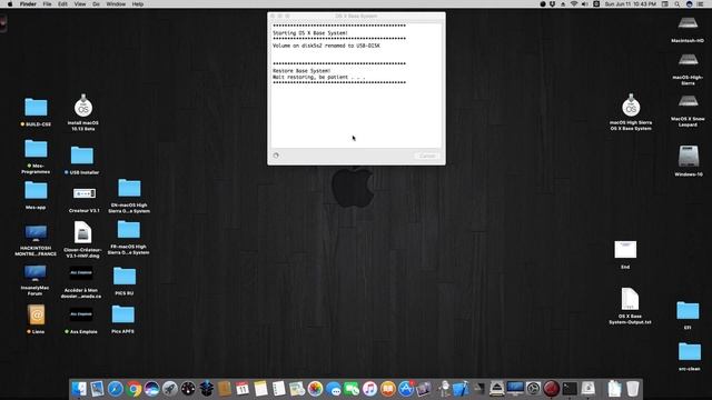 macOS High Sierra OS X Base System смотреть онлайн