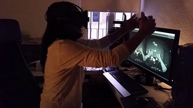 Oculus Rift + Leap Motion + Unity3d Demo смотреть онлайн