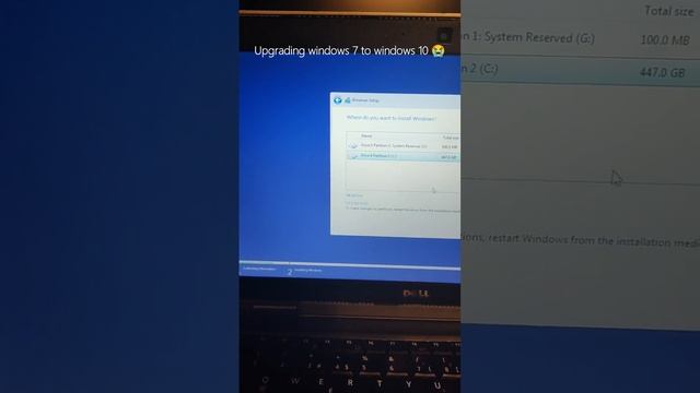 Upgrading windows 7 to windows 10 😭 смотреть онлайн