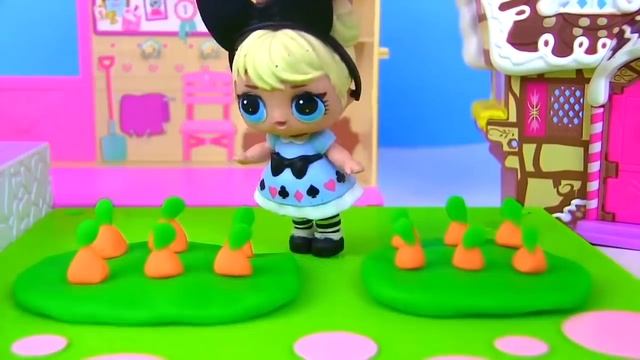 Куклы Лол Мультик! Семейки лол находят питомцев в огороде Lol Surprise Doll Моя коллекция питомцев смотреть онлайн